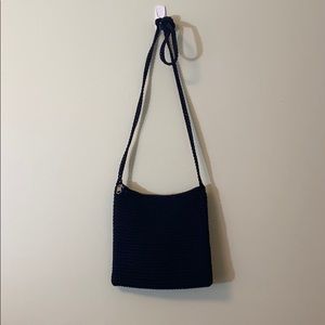 7x7 black cross body purse